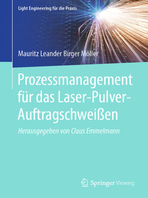 cover image of Prozessmanagement für das Laser-Pulver-Auftragschweißen